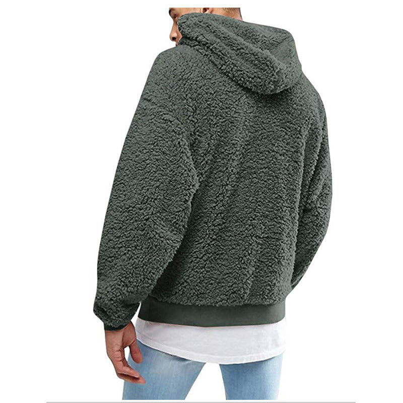 Oversized Fleece Sleeveless Hoodie