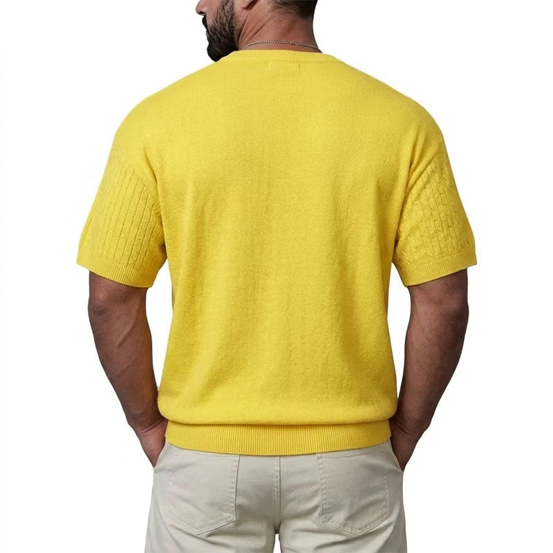 Arthur | Ribbed Knit T-Shirt 5