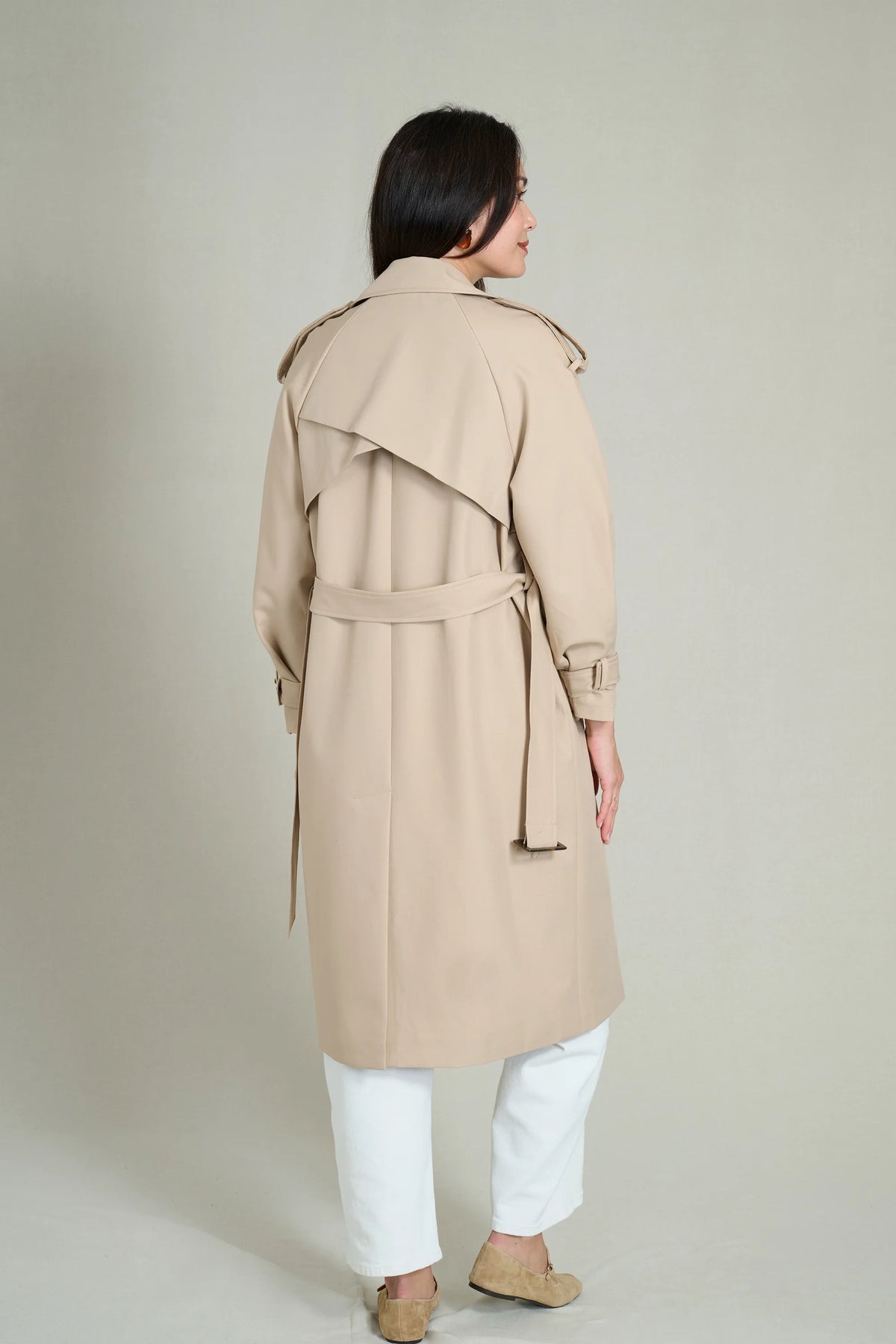 Beige/Camel Trench Coat 3