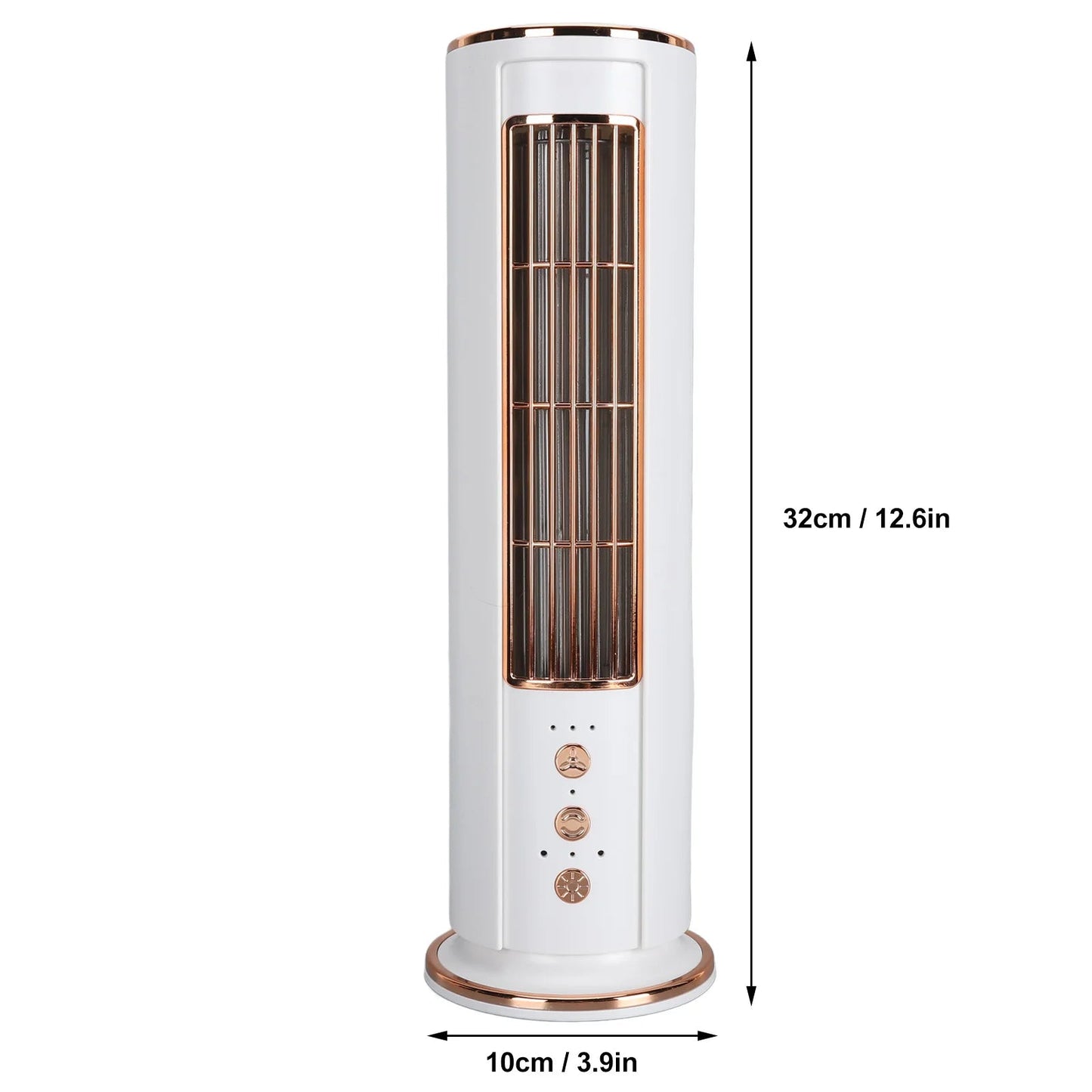 Bladeless Desktop Air Conditioner Fan with Remote Control 3