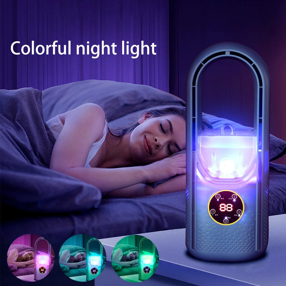 Bladeless Portable Air Conditioner with LED Display 2