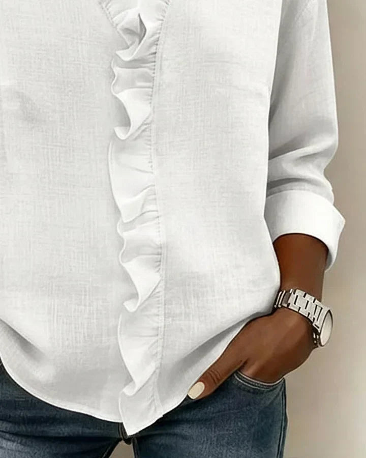 Chloe | Lightweight V-Neck Blouse 8