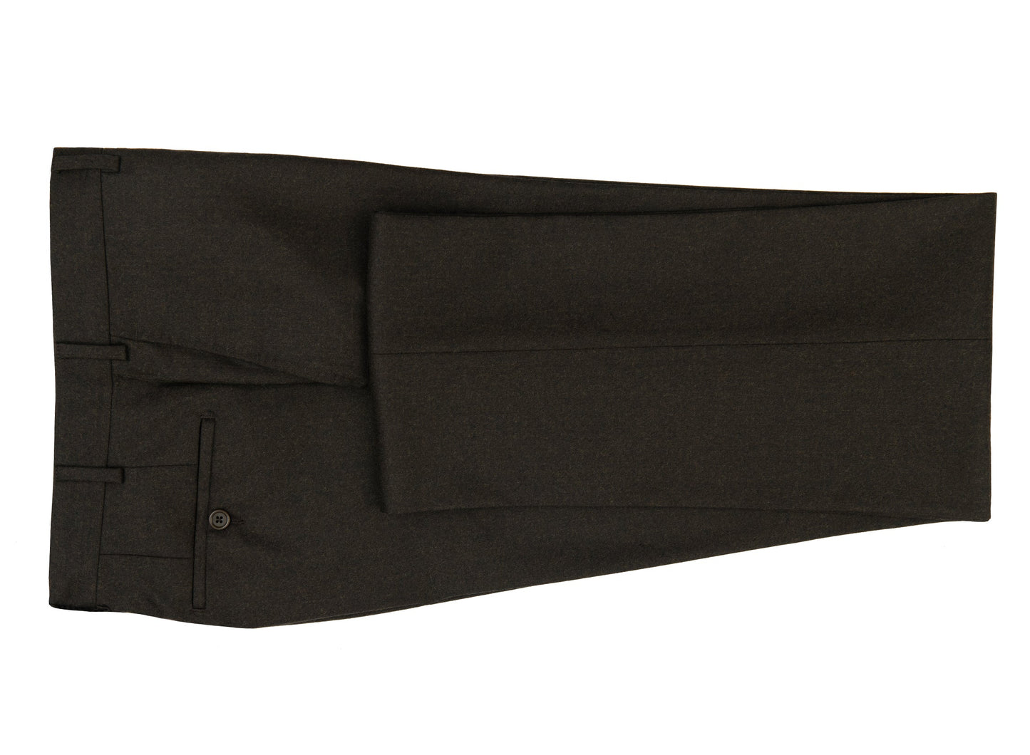Chocolate Flannel Dress Pants 0