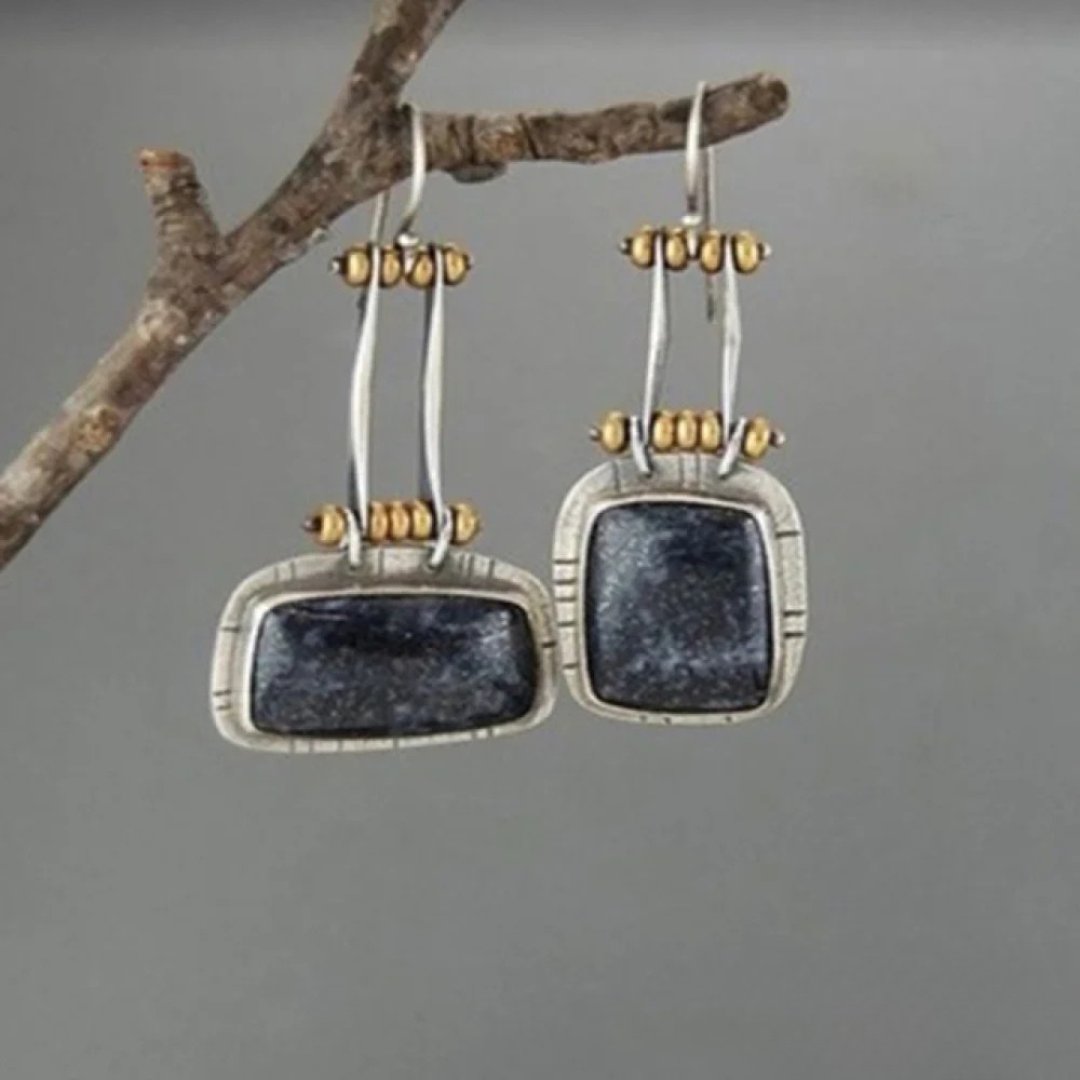 Classic Antique Silver Earrings 0