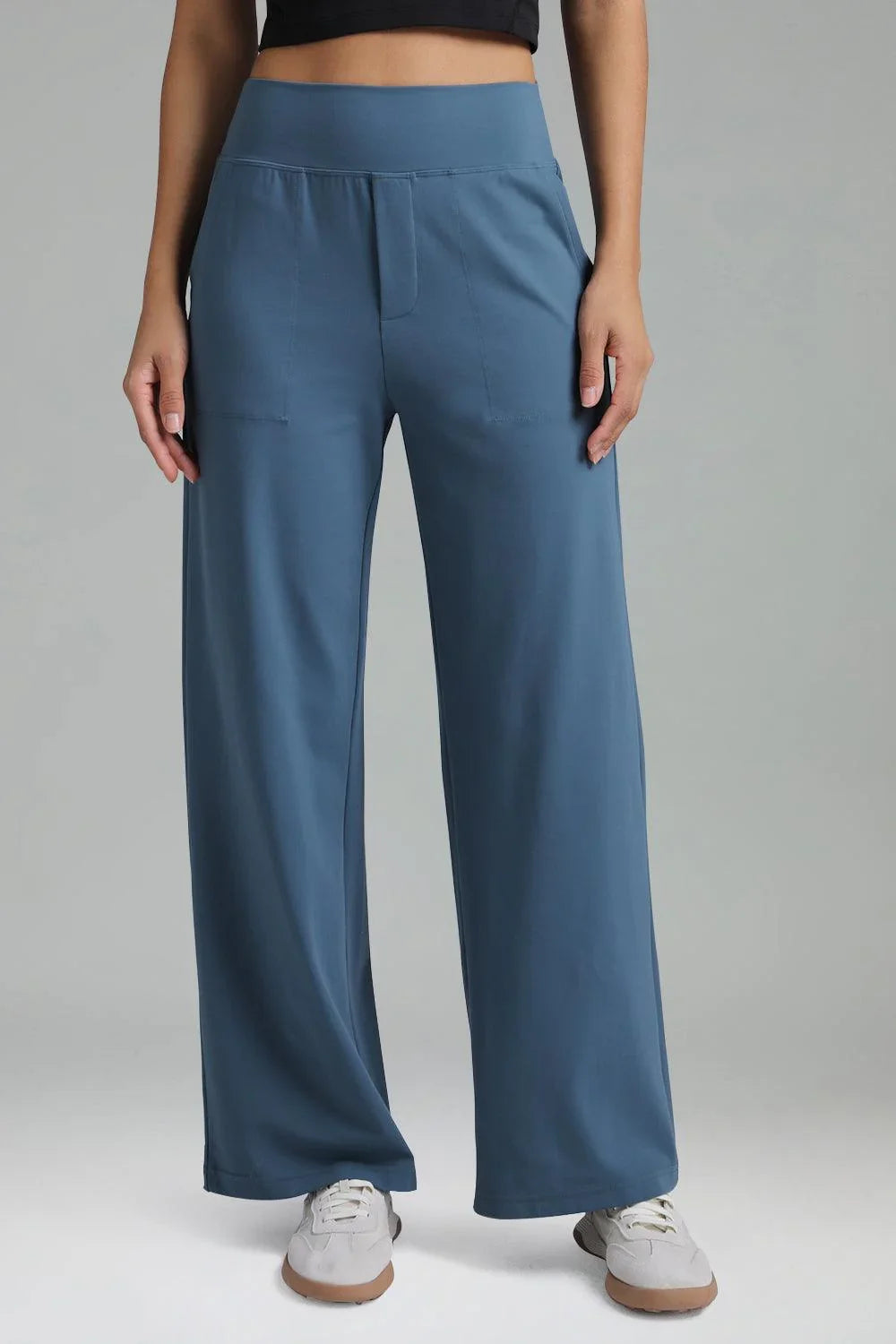 Dreamlux Mid Waisted Wide Leg Athletic Pant 9