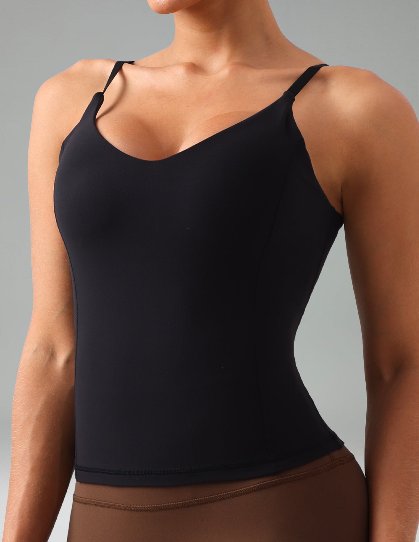 Dreamlux V-Neck U-Back Cami w/ Adjustable Straps 12