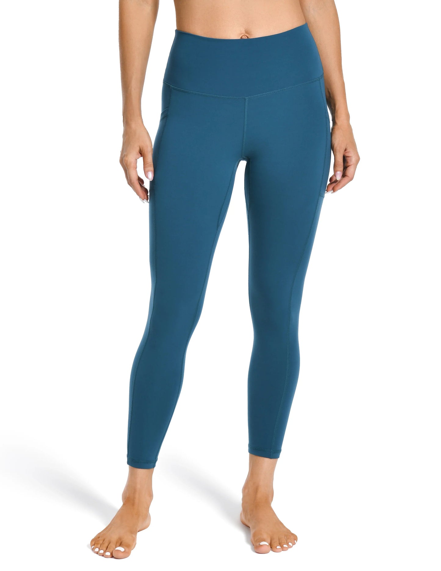 Essential High Waisted No-Roll 25" Sports Legging w/ Pockets 15