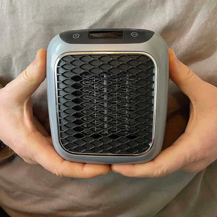 Compact | Electric Space Heater with Built-in Timer | Portable Design for Efficient Heating in Small Rooms 2