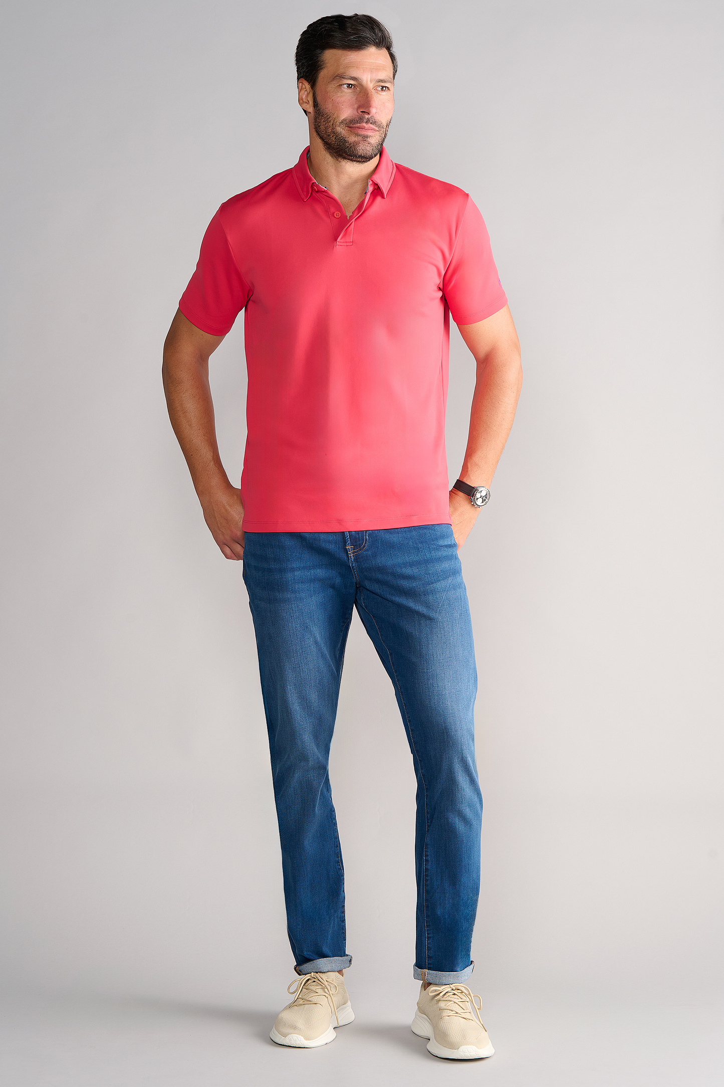 Ethan | Tailored Performance Golf Polo Shirt for Men 3