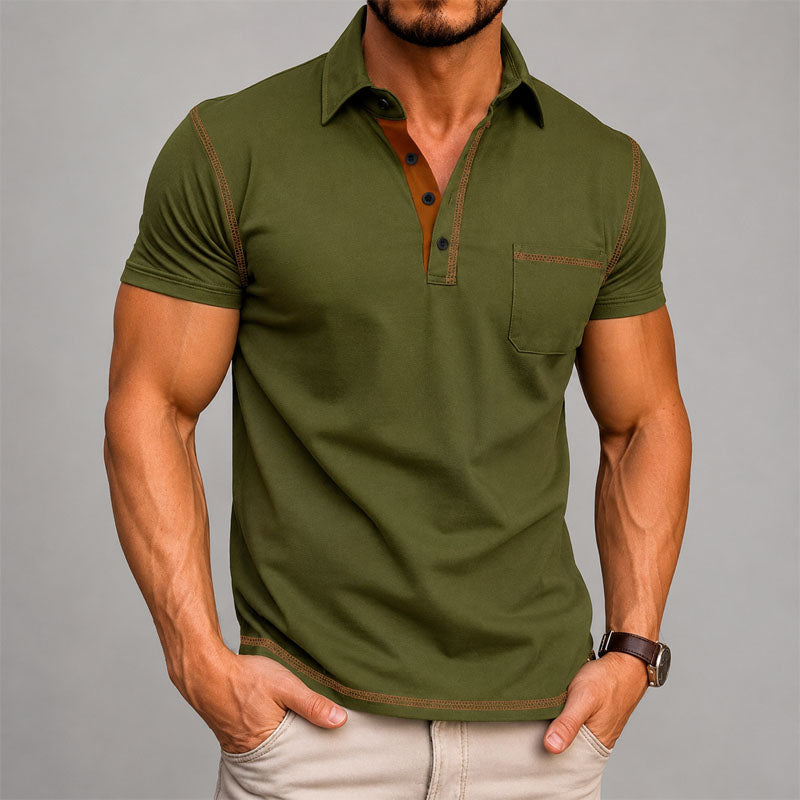 Harley | Contrast Trim Polo Shirt 4