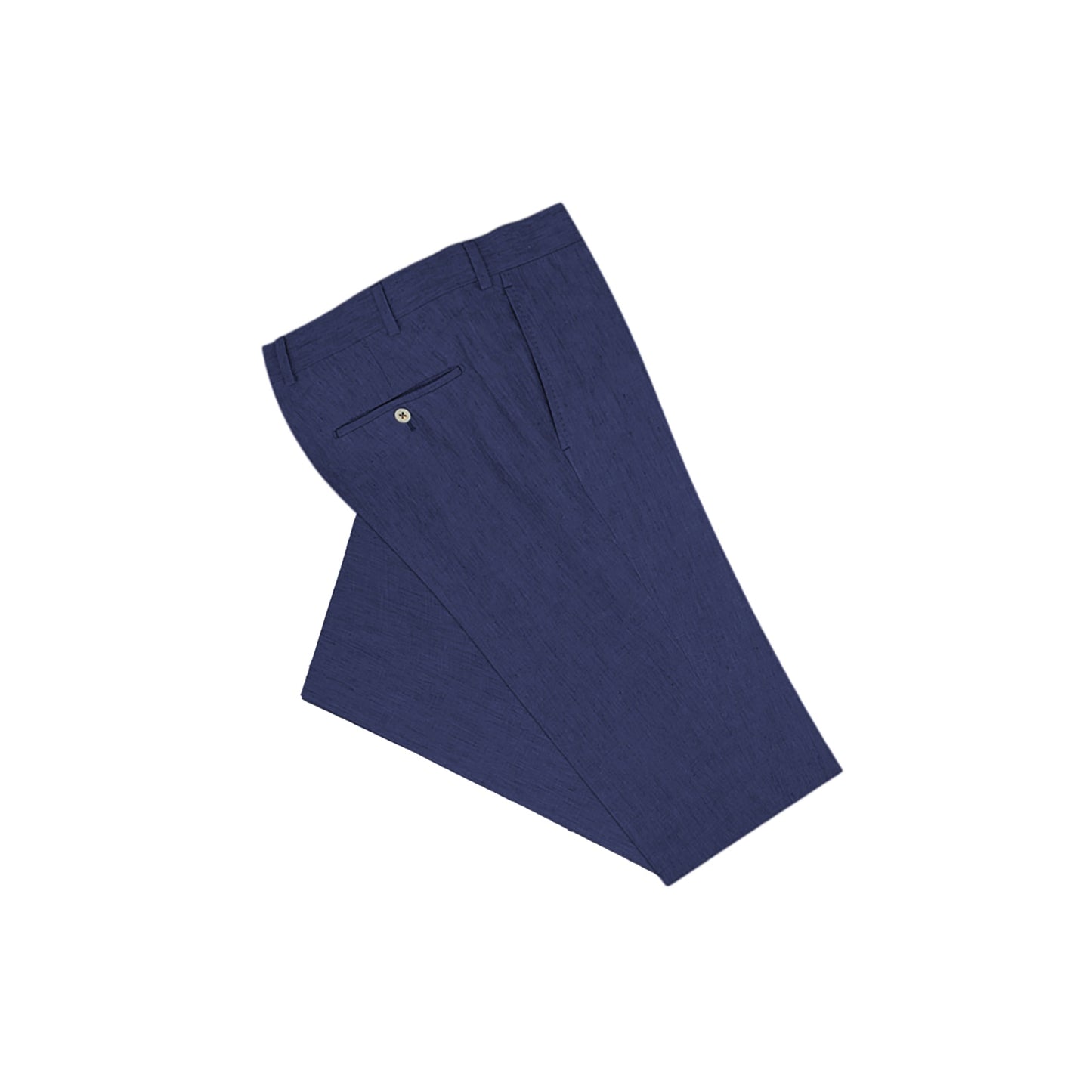 Navy Linen Dress Pants 1
