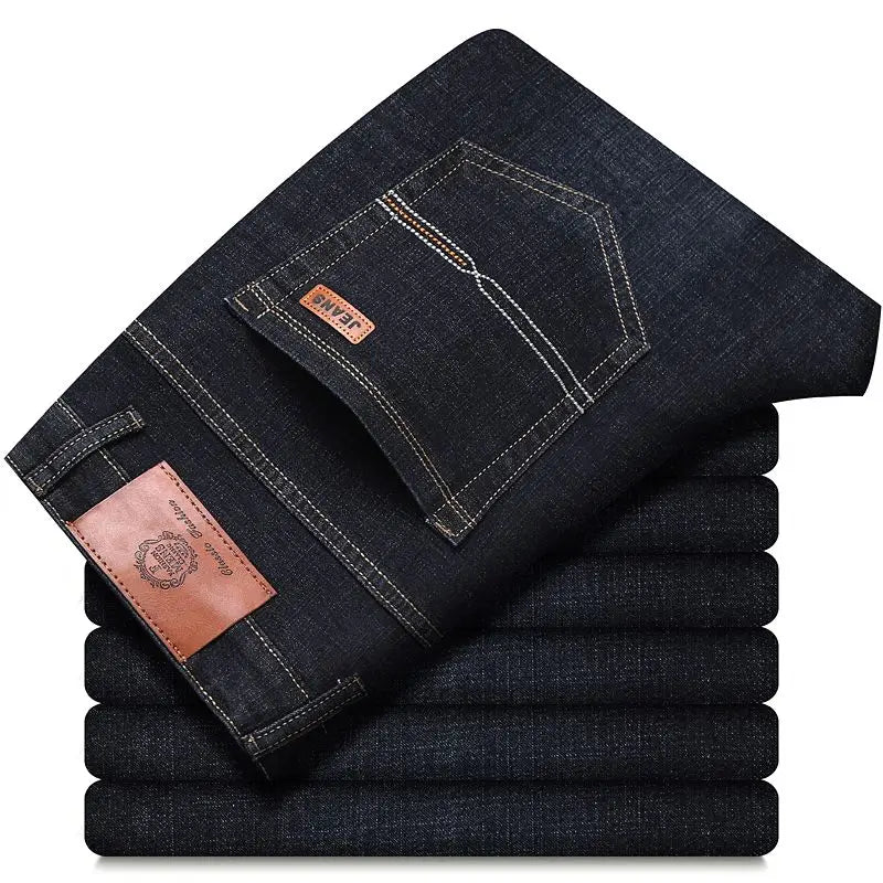 Essential Men's Classic Straight Jeans