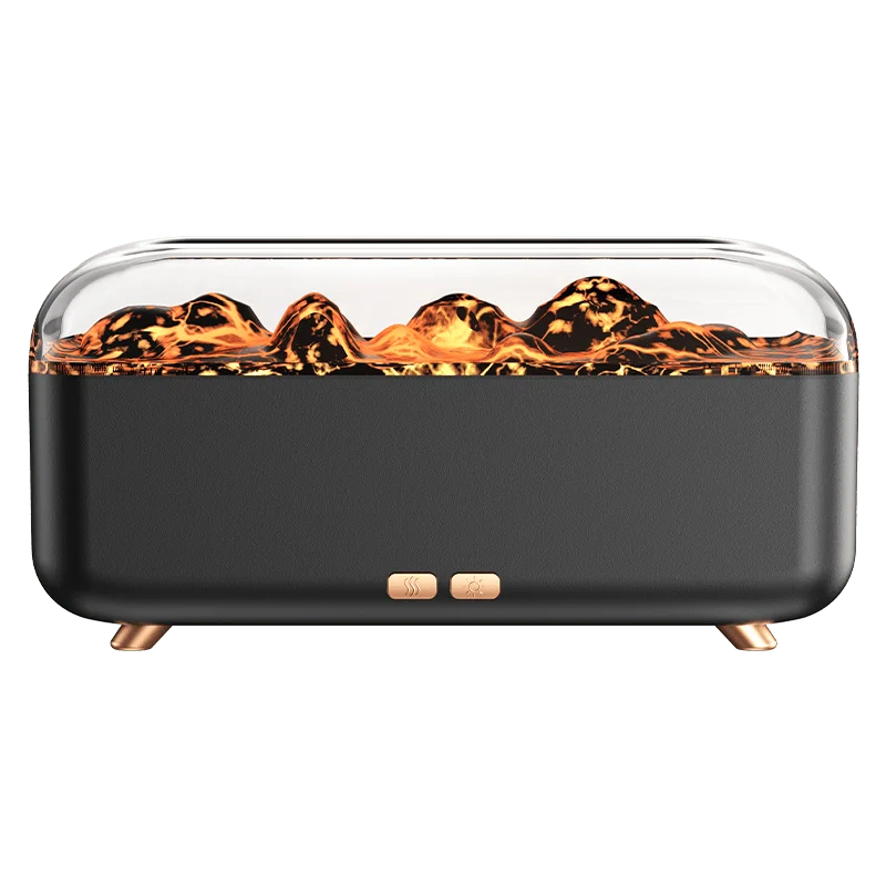 Simulated Flame Humidifier Three-Speed Timing Quiet Operation Is A Humidifier Suitable For Office/Bedroom/Living Room 7