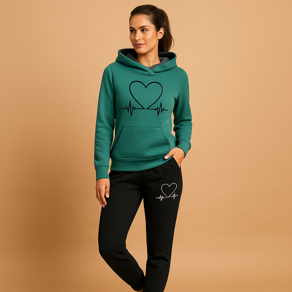Stylish jogging jacket and pants set for women | Talia 3