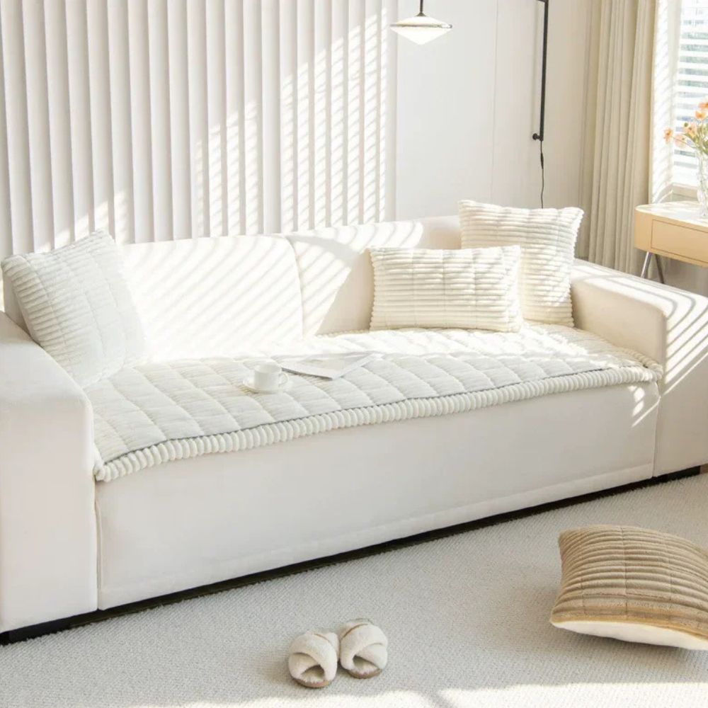 Ultra Plush Sofa Bedding Couch Slipcover 5