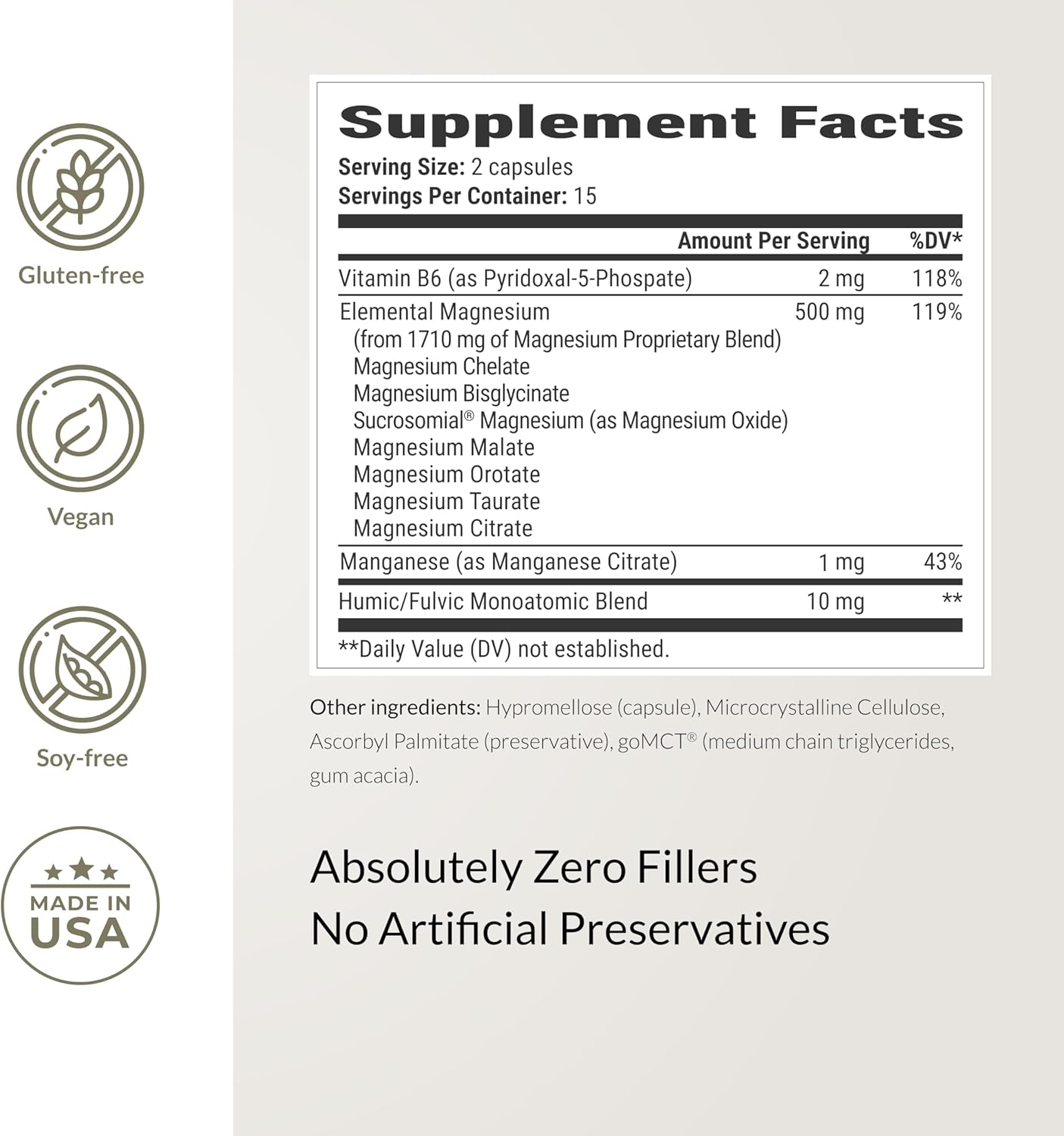 BIOptimizers | Magnesium Complex 500MG Supplement - Magnesium Glycinate, Citrate & Malate - Sleep Support, Stress Relief, Muscles & Relaxation