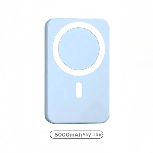 5000Mah Magnetic Power Bank Magsafe Wireless Fast Charger for Iphone 12–17 Pro/Pro Max, Compact Portable Battery Pack