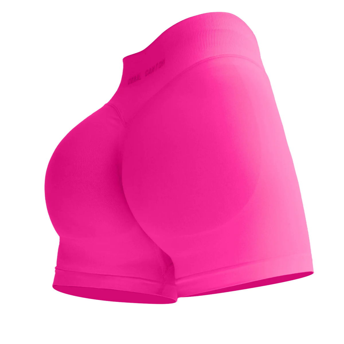 Coral Canton Impact Shorts High Waistband Butt Lifting