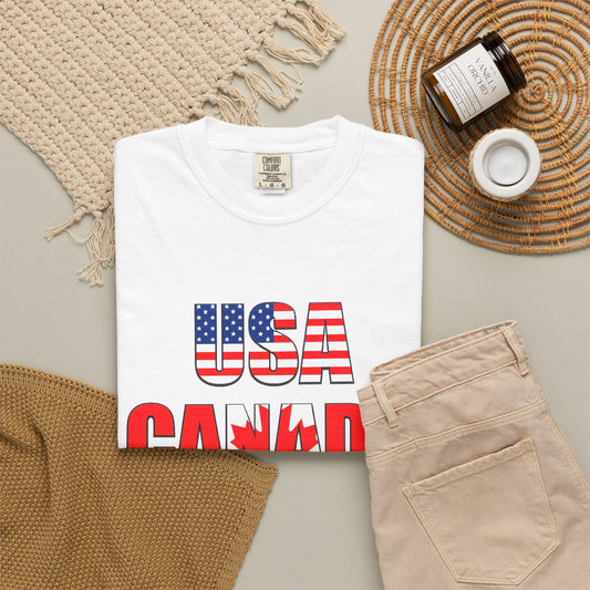 USA Canada Mexico 2026 T-Shirt — North America Soccer Tournament Fan Tee