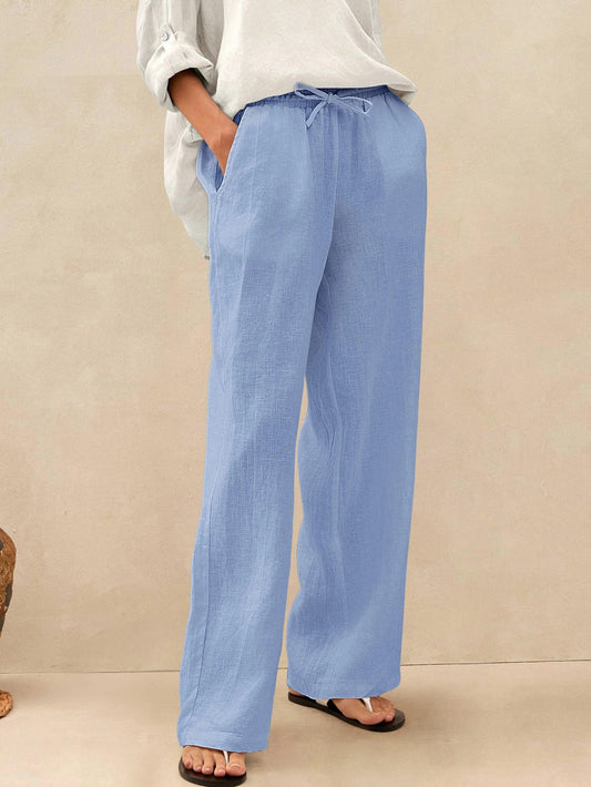 100% Linen Classic Pants LYON 13
