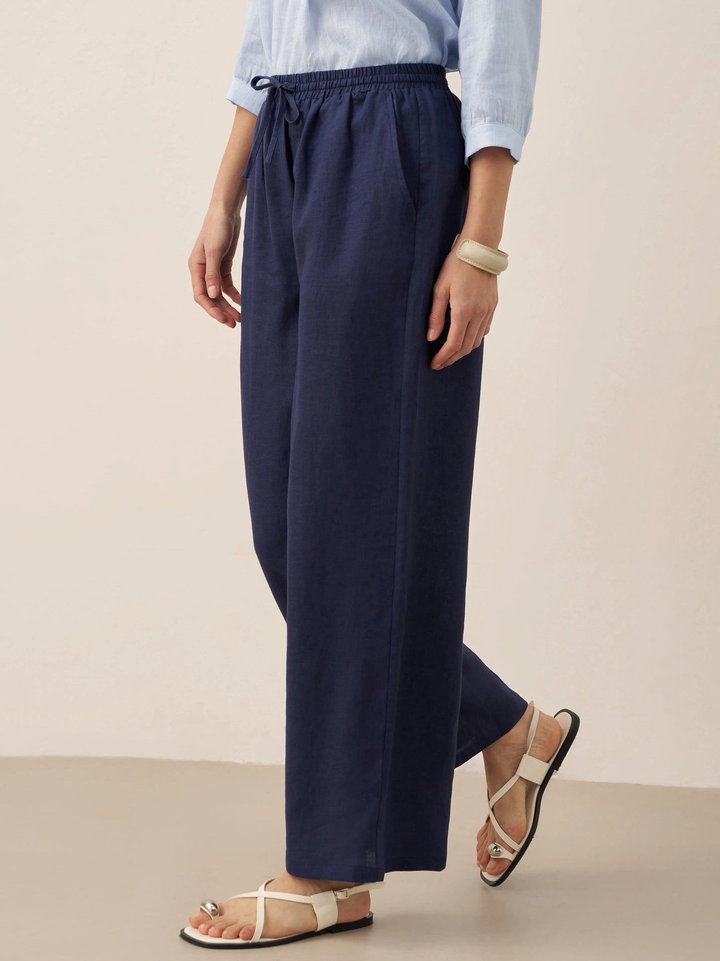 100% Linen Classic Pants LYON 2