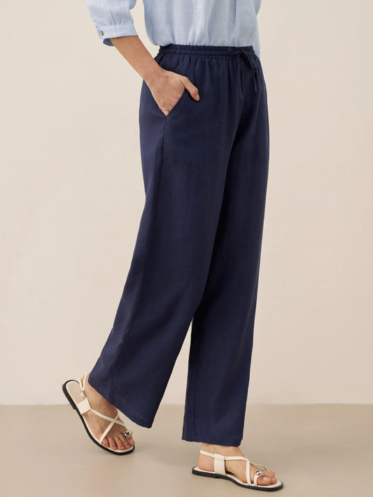 100% Linen Classic Pants LYON 3