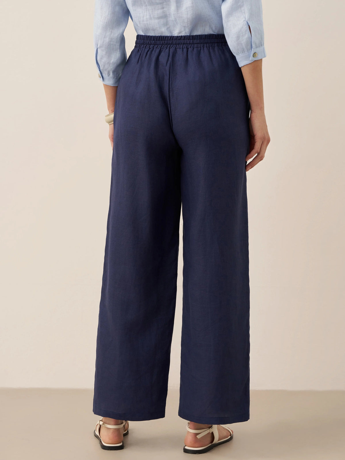 100% Linen Classic Pants LYON 4