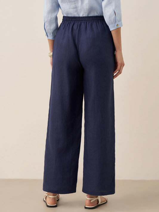 100% Linen Classic Pants LYON 4