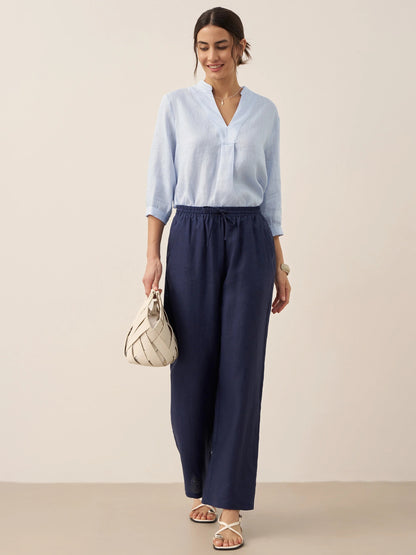 100% Linen Classic Pants LYON 5