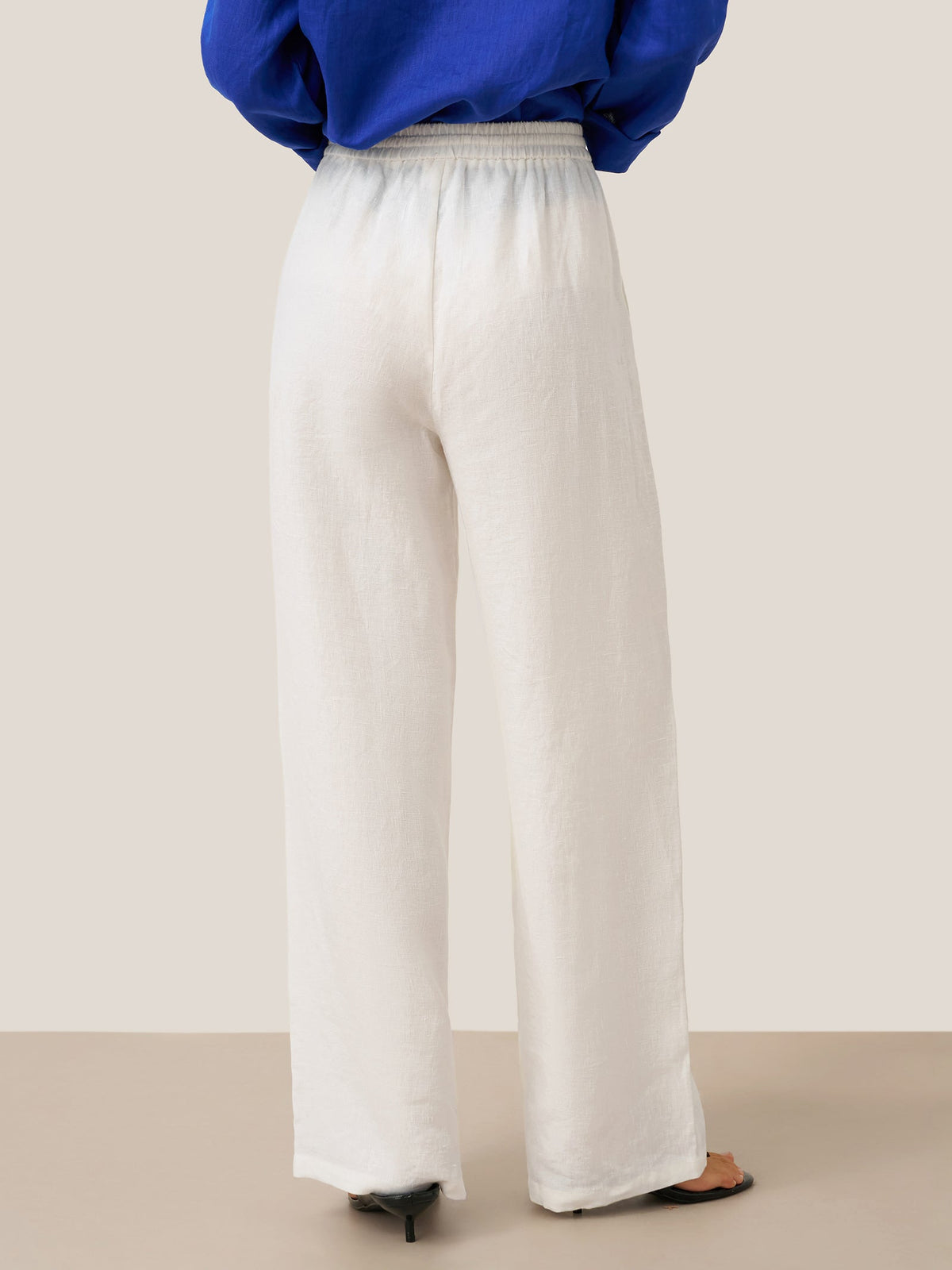 100% Linen Classic Pants LYON 6