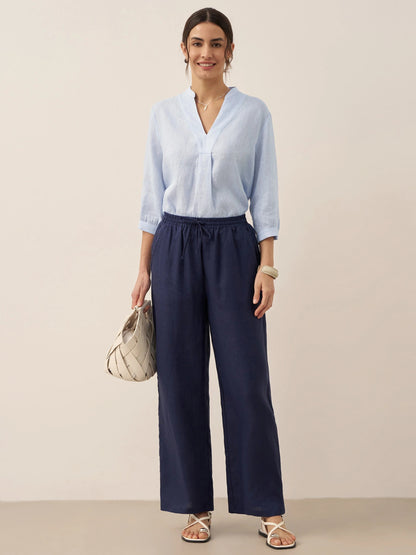 100% Linen Classic Pants LYON 6