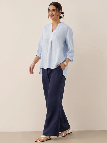 100% Linen Classic Pants LYON 7