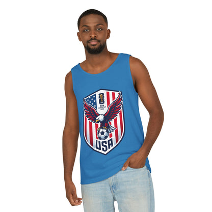 USA Soccer Eagle Tank Top – Patriotic American Soccer Fan Jersey