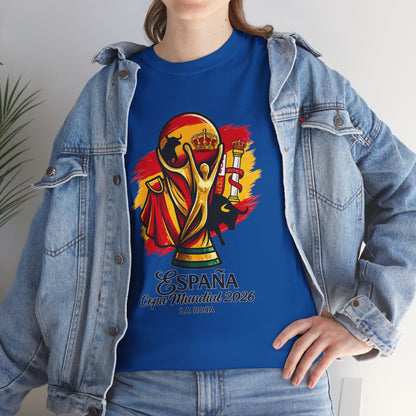 Spain World Cup 2026 T-Shirt – España Copa Mundial 2026 Soccer Fan Tee