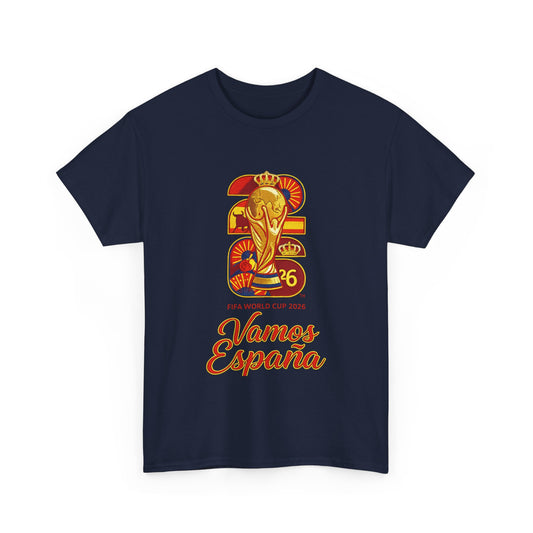 Spain World Cup 2026 T-Shirt – Vamos España Soccer Fan Tee