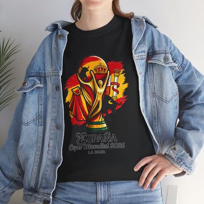 Spain World Cup 2026 T-Shirt – España Copa Mundial 2026 Soccer Fan Tee