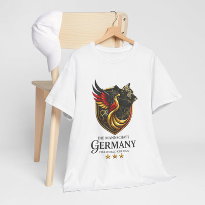 Germany Football Tee — The Mannschaft World Cup 2014 Retro Crest