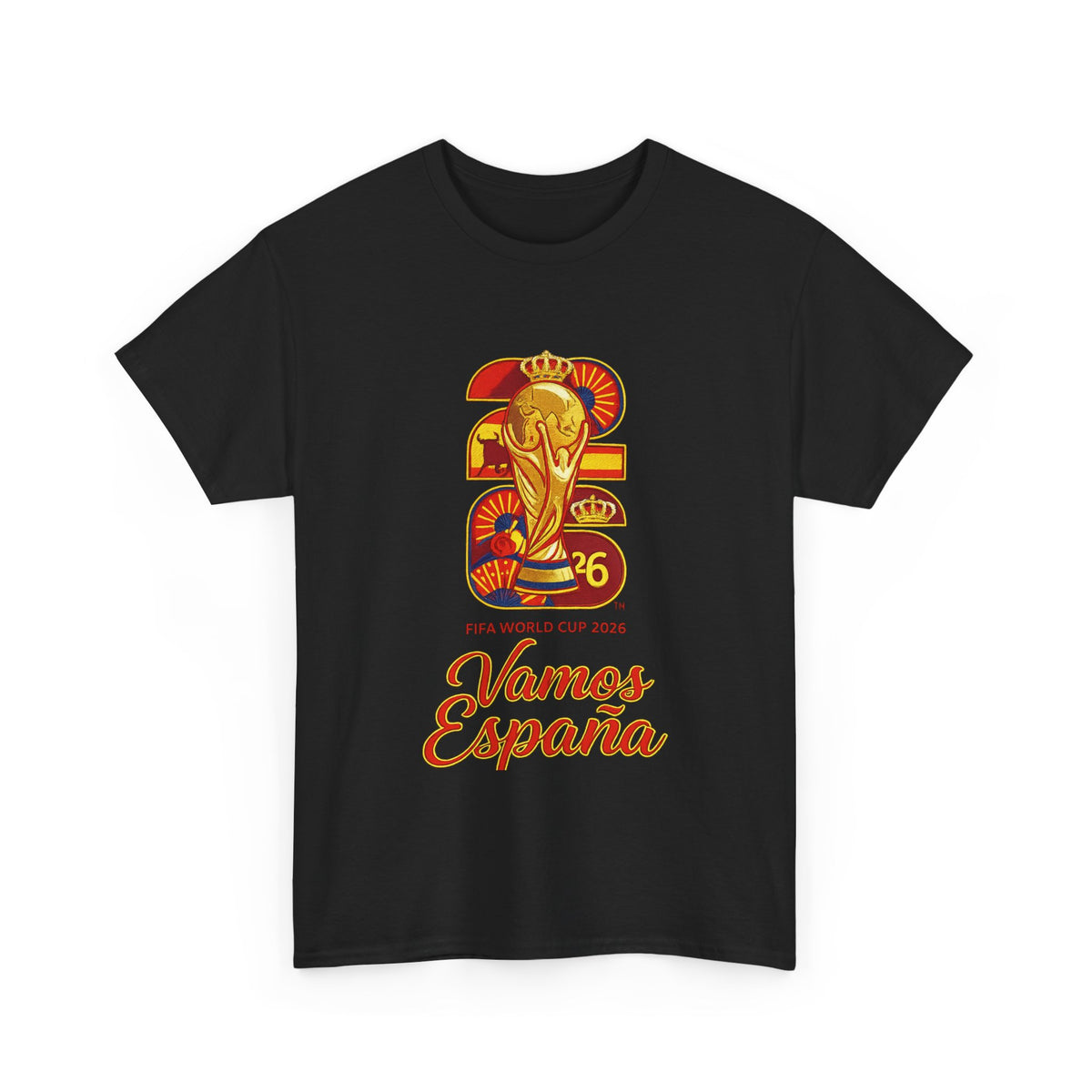 Spain World Cup 2026 T-Shirt – Vamos España Soccer Fan Tee