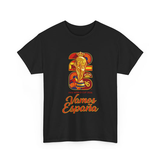 Spain World Cup 2026 T-Shirt – Vamos España Soccer Fan Tee