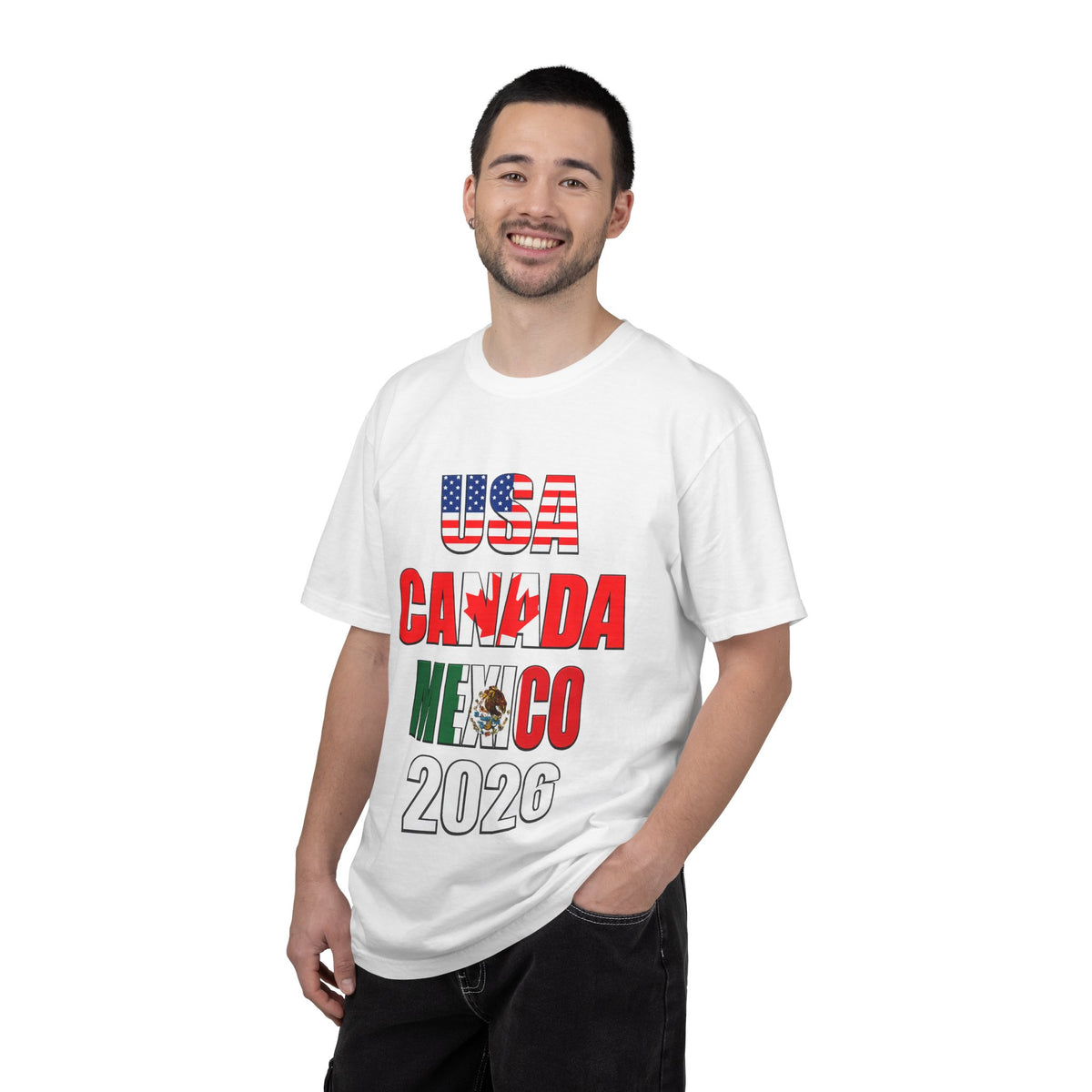 USA Canada Mexico 2026 T-Shirt — North America Soccer Tournament Fan Tee