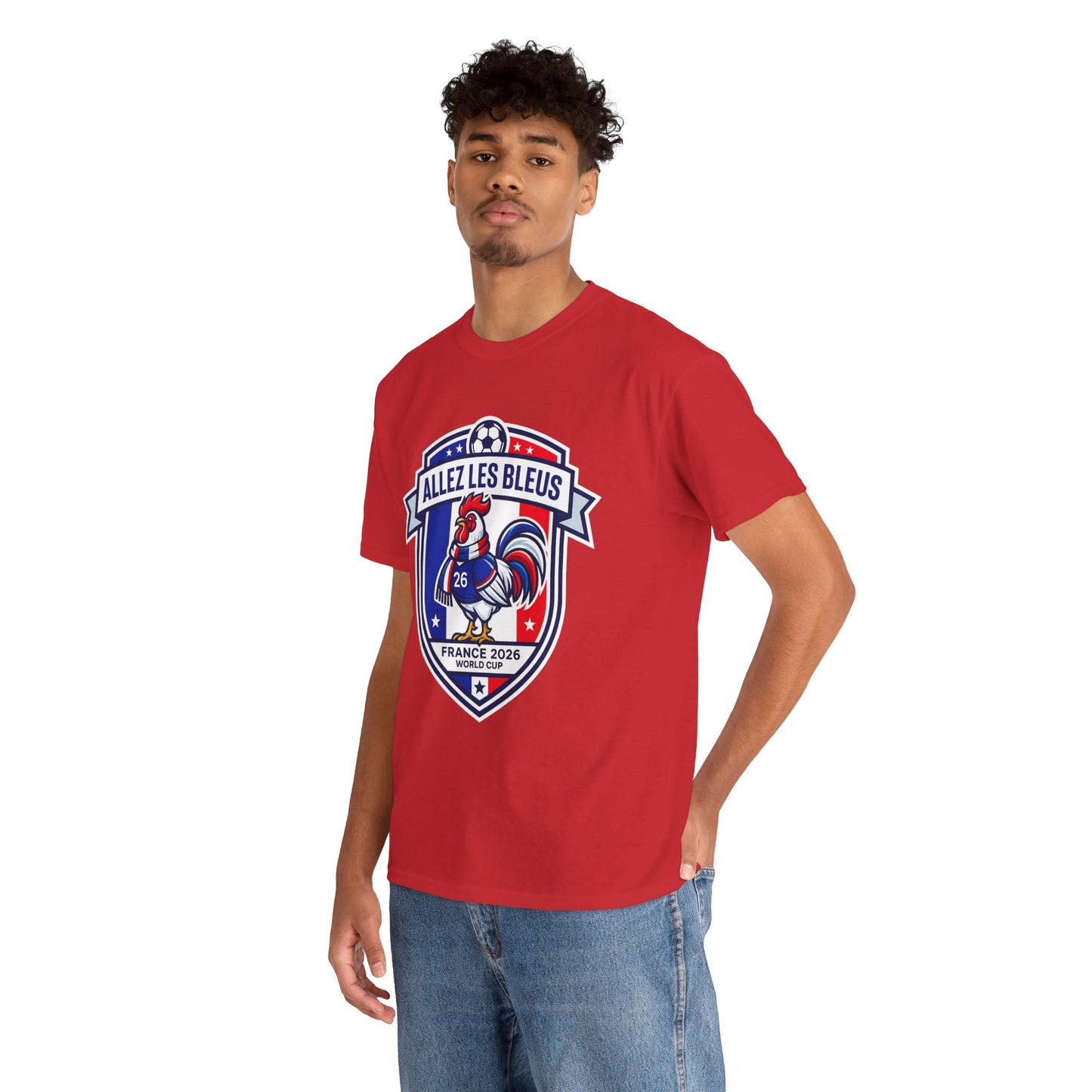 Allez Les Bleus France 2026 Soccer Crest T‑Shirt