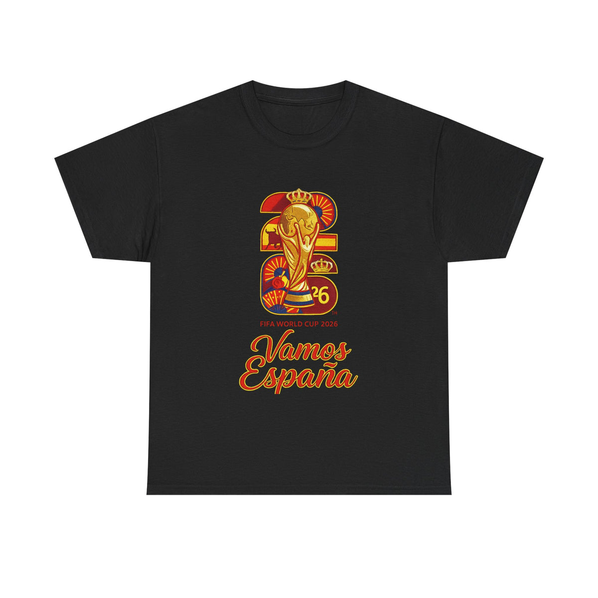 Spain World Cup 2026 T-Shirt – Vamos España Soccer Fan Tee