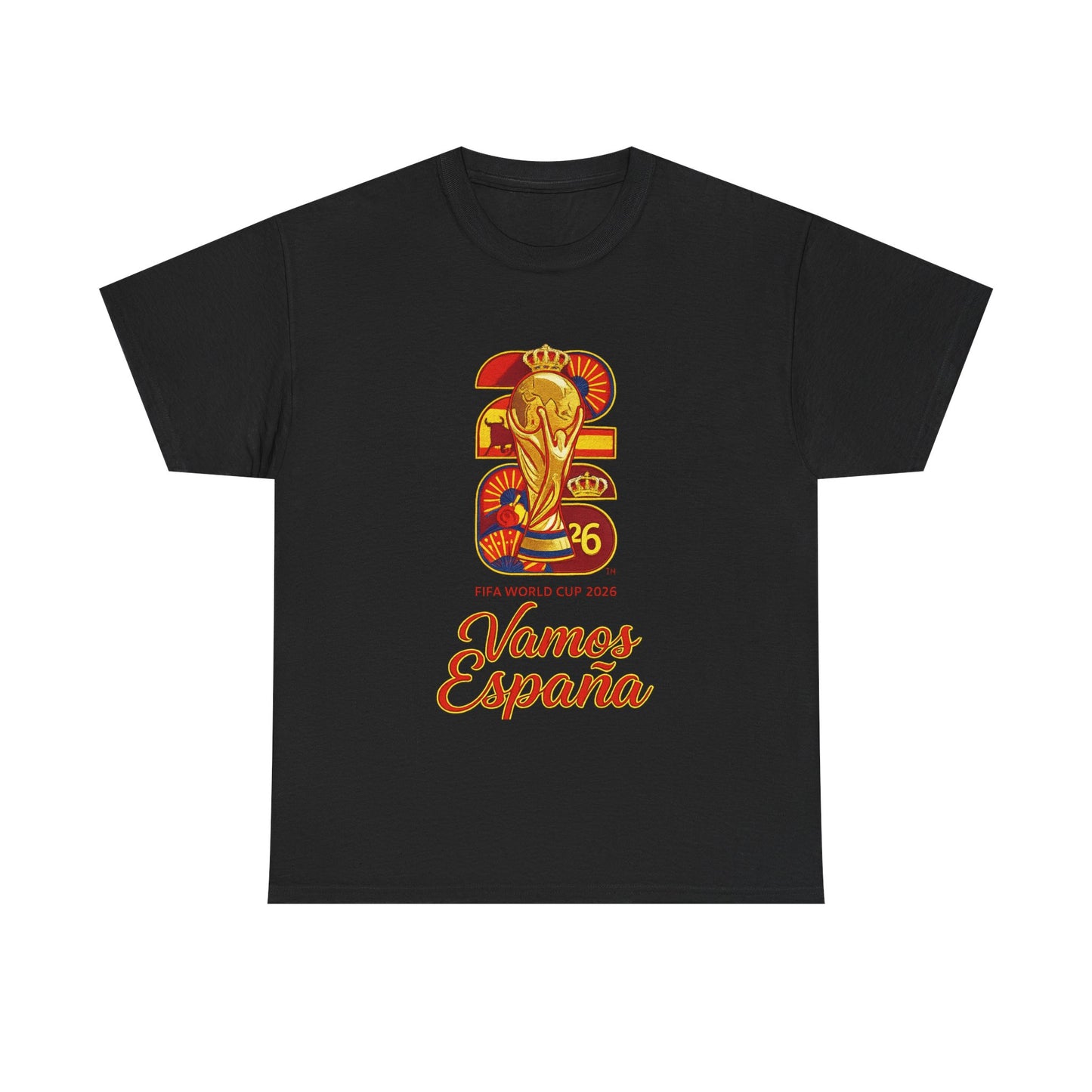Spain World Cup 2026 T-Shirt – Vamos España Soccer Fan Tee