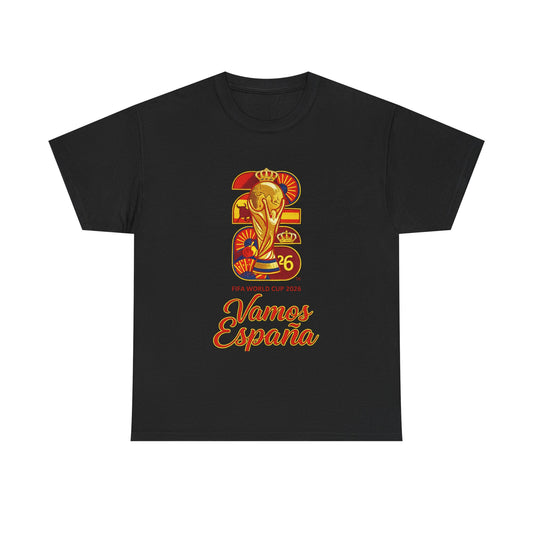 Spain World Cup 2026 T-Shirt – Vamos España Soccer Fan Tee