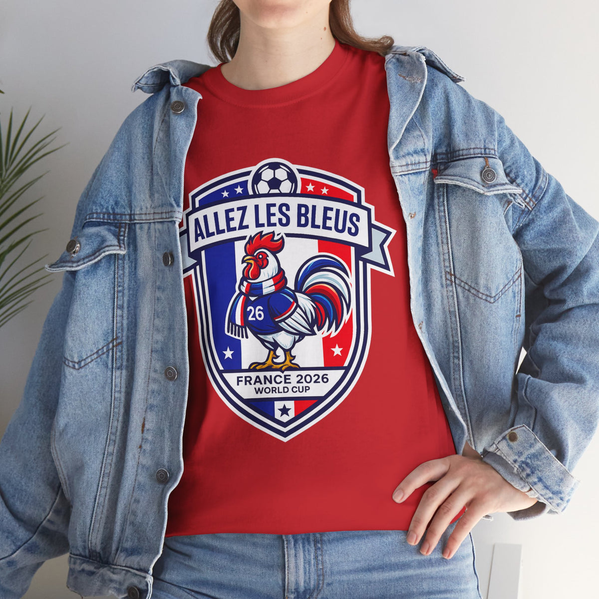 Allez Les Bleus France 2026 Soccer Crest T‑Shirt