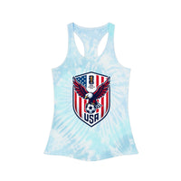 USA Soccer Eagle Tie-Dye Racerback Tank