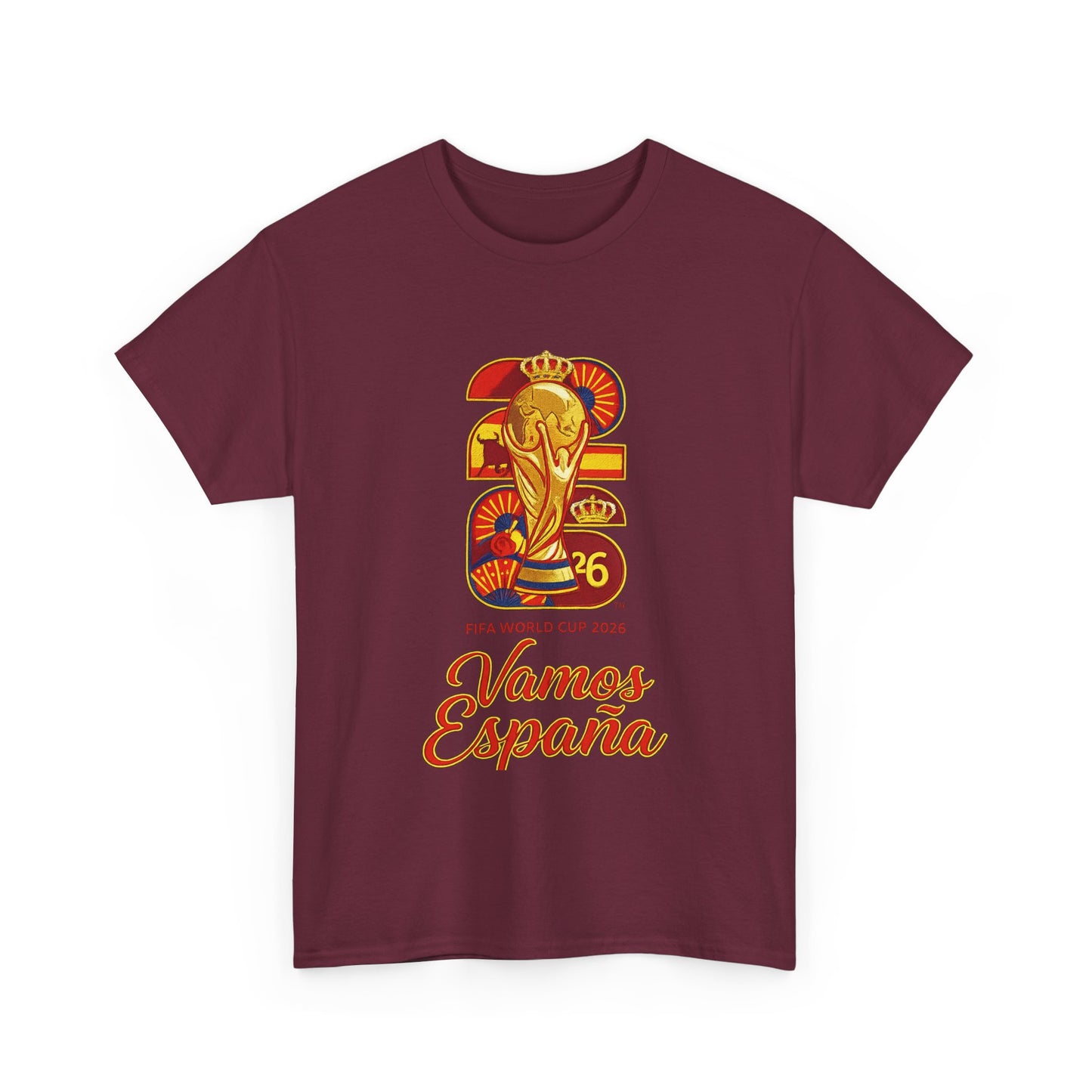 Spain World Cup 2026 T-Shirt – Vamos España Soccer Fan Tee