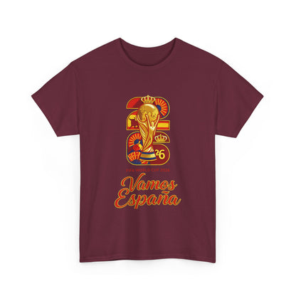 Spain World Cup 2026 T-Shirt – Vamos España Soccer Fan Tee