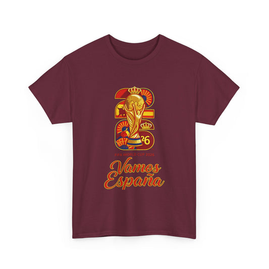 Spain World Cup 2026 T-Shirt – Vamos España Soccer Fan Tee