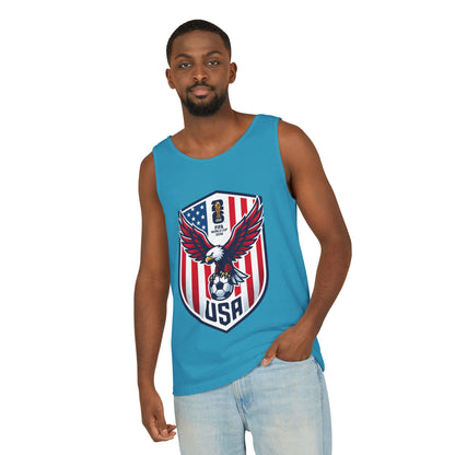 USA Soccer Eagle Tank Top – Patriotic American Soccer Fan Jersey